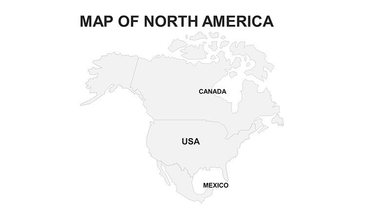 North America Editable PowerPoint maps - Slide12