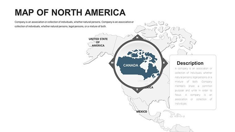 North America Editable PowerPoint maps - Slide13