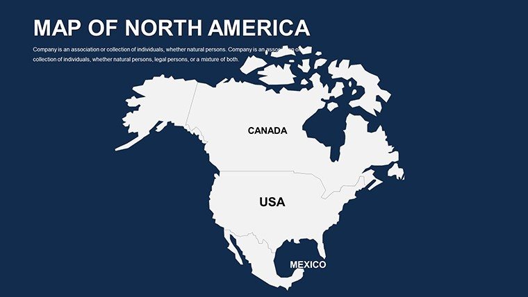 North America Editable PowerPoint maps - Slide16