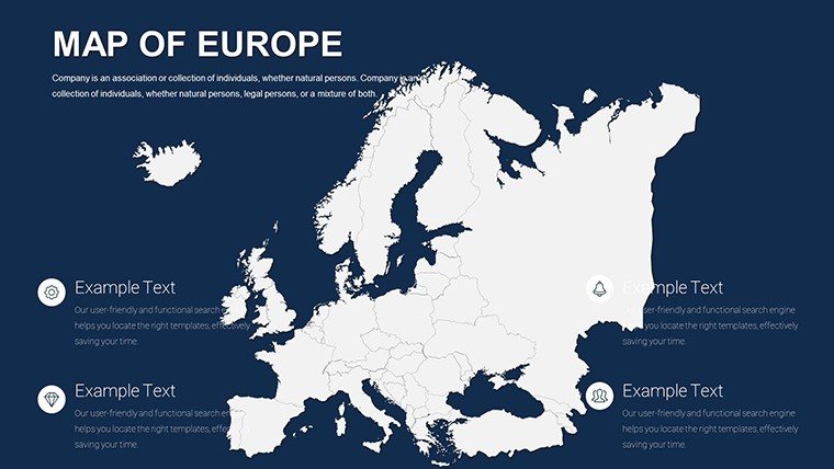 Editable Europe PowerPoint maps - Slide16