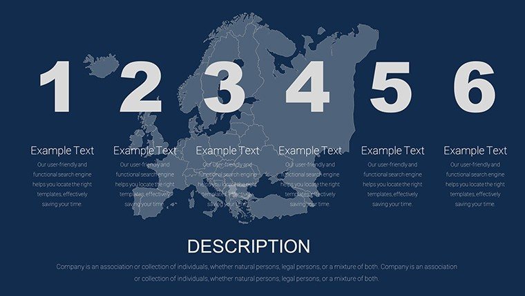 Editable Europe PowerPoint maps - Slide18