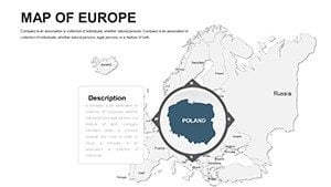 Editable Europe PowerPoint maps - Slide10
