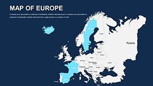 Editable Europe PowerPoint maps - Slide15