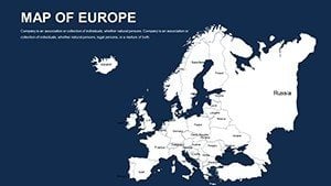 Editable Europe PowerPoint maps - Slide19