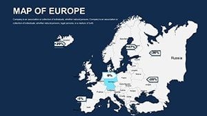 Editable Europe PowerPoint maps - Slide21