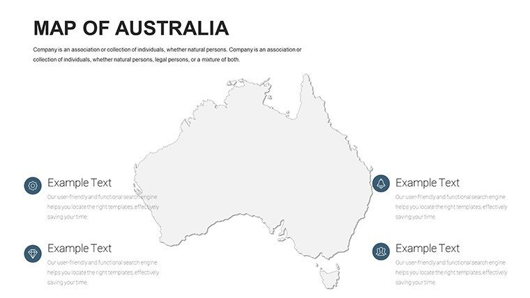 Australia Editable PowerPoint maps - Slide12