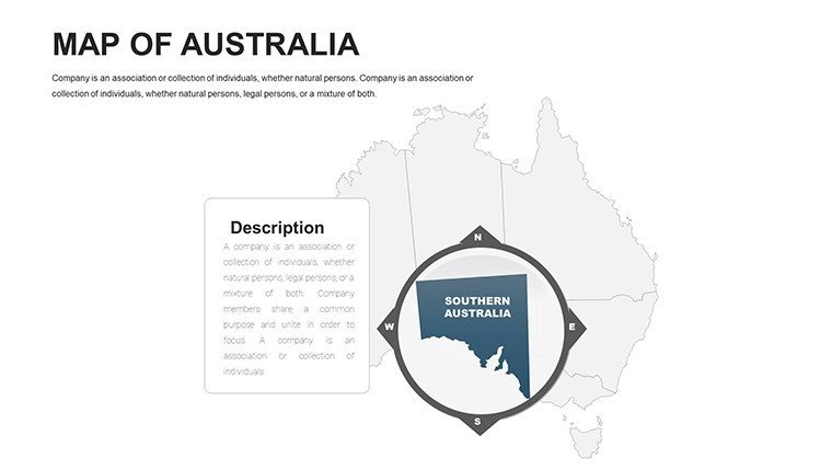 Australia Editable PowerPoint maps - Slide14