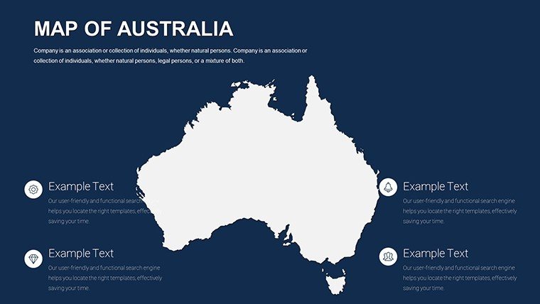 Australia Editable PowerPoint maps - Slide17