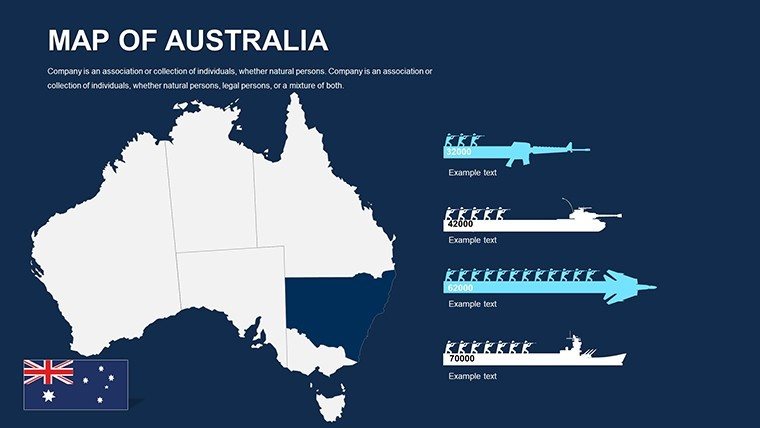 Australia Editable PowerPoint maps - Slide18