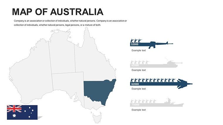 Australia Editable PowerPoint maps - Slide23