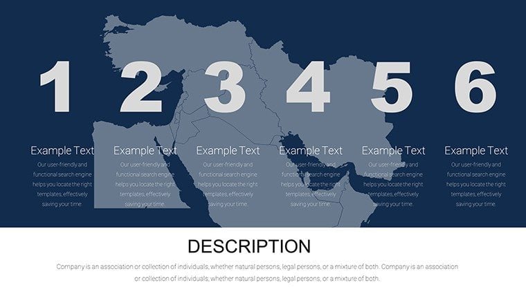 Middle East Editable PowerPoint maps - Slide23