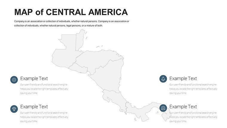 Central America Editable PowerPoint maps - Slide2