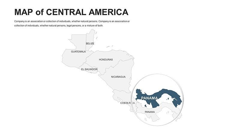 Central America Editable PowerPoint maps - Slide8