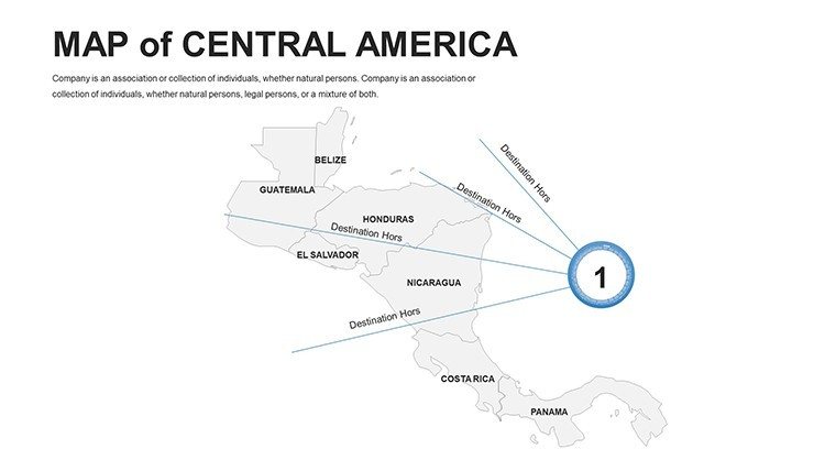 Central America Editable PowerPoint maps - Slide9