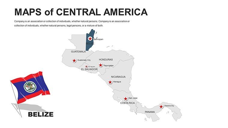 Central America Editable PowerPoint maps - Slide12