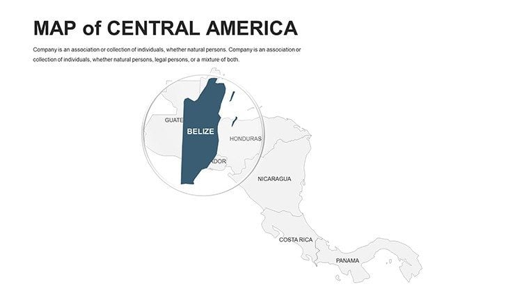 Central America Editable PowerPoint maps - Slide17