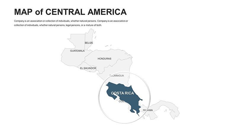 Central America Editable PowerPoint maps - Slide20