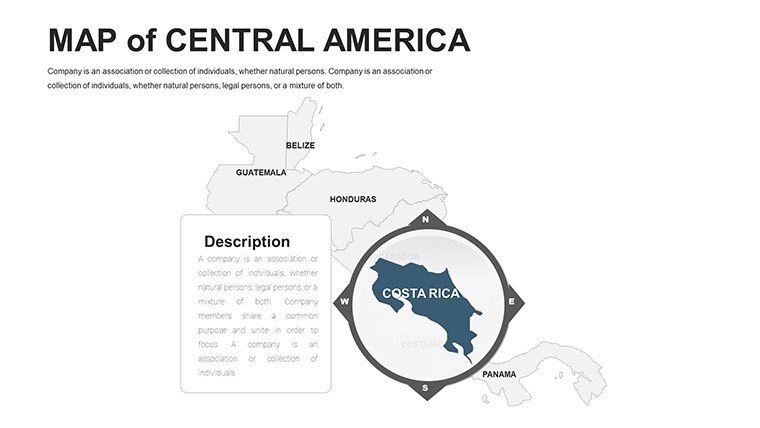 Central America Editable PowerPoint maps - Slide22
