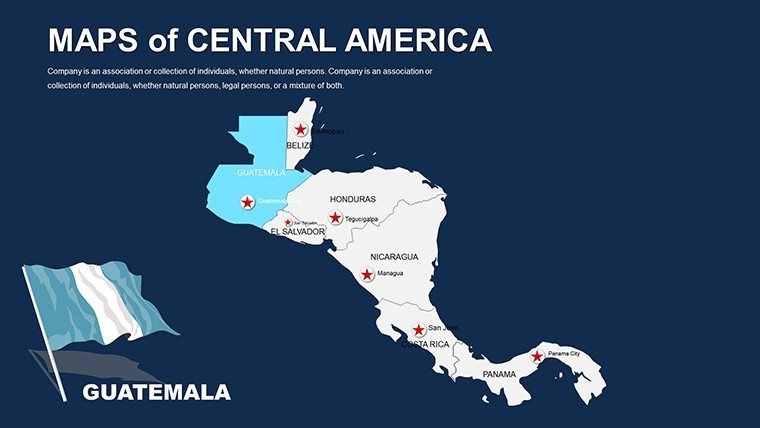 Central America Editable PowerPoint maps - Slide25