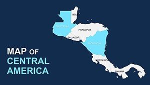 Central America Editable PowerPoint maps - Slide23