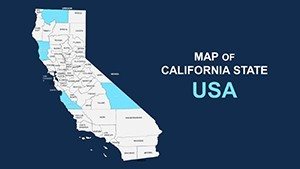 California United States PowerPoint Maps | ImagineLayout.com
