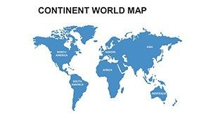 Asia Continent World PowerPoint maps
