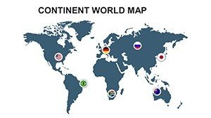 Alternative Continent World PowerPoint maps