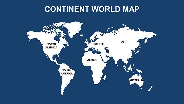 Modern World maps for presentation