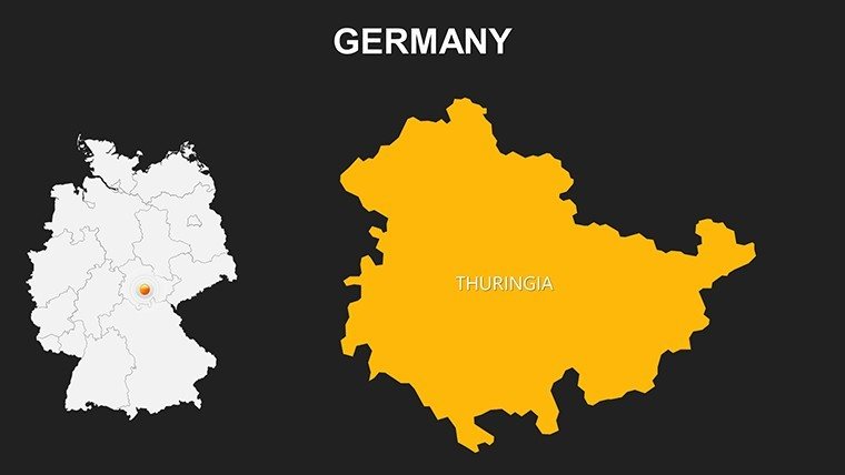 Germany PowerPoint Maps Template