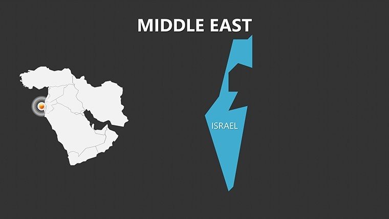 Complete Middle East PowerPoint Maps Presentation