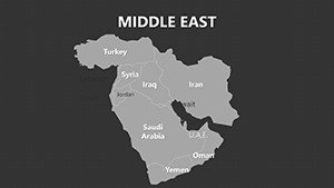 Complete Middle East PowerPoint Maps Presentation
