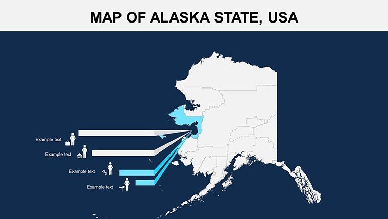 Alaska Counties Powerpoint Maps 7938