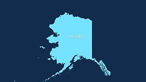 Alaska Counties PowerPoint maps | ImagineLayout.com