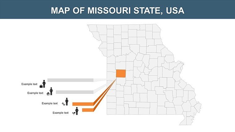 USA Missouri PowerPoint Maps Template