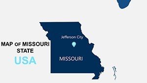 USA Missouri PowerPoint Maps Template