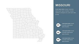 USA Missouri PowerPoint Maps Template