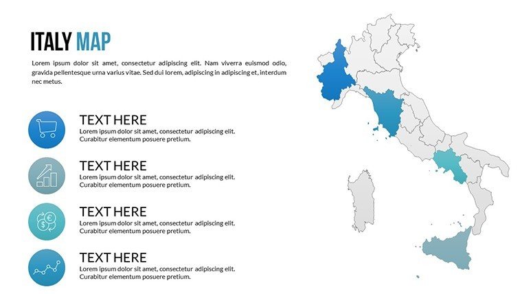 Italy - World Global PowerPoint Maps