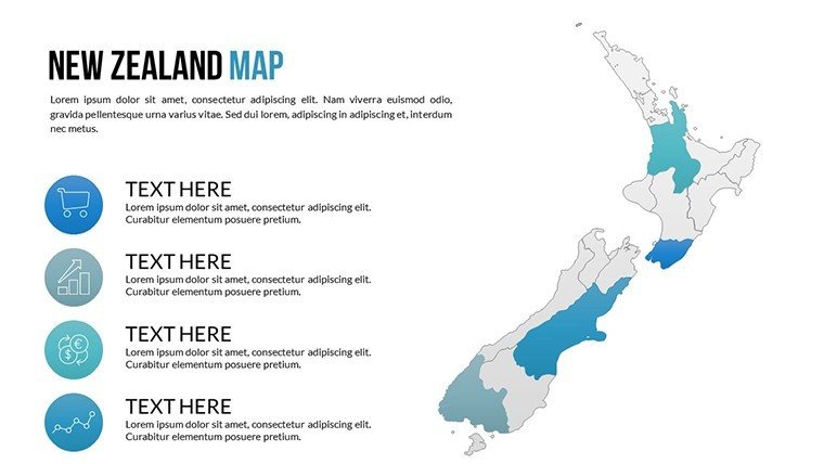 New Zealand - World Global PowerPoint Maps