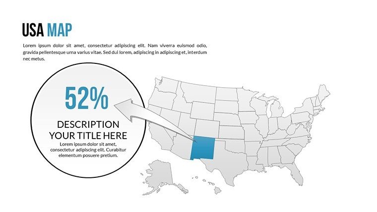 USA - World Global PowerPoint Maps