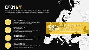 Dark Effect - World Global PowerPoint Maps - Europe