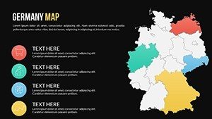 Dark Effect - World Global PowerPoint Maps - Germany