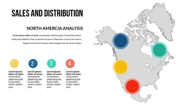 Sale and Distribution Countries World PowerPoint Maps