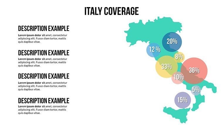 Italy Countries World PowerPoint Maps