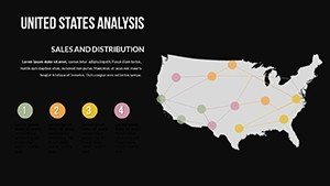 United States Analysis World: Global Market PowerPoint Maps