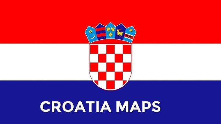 Croatia PowerPoint map