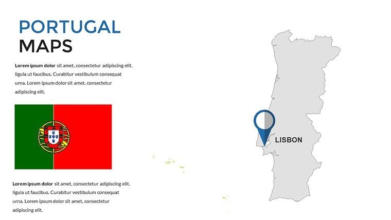 Portugal PowerPoint Maps - Template Presentation