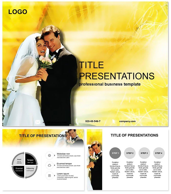 Wedding PowerPoint presentation template