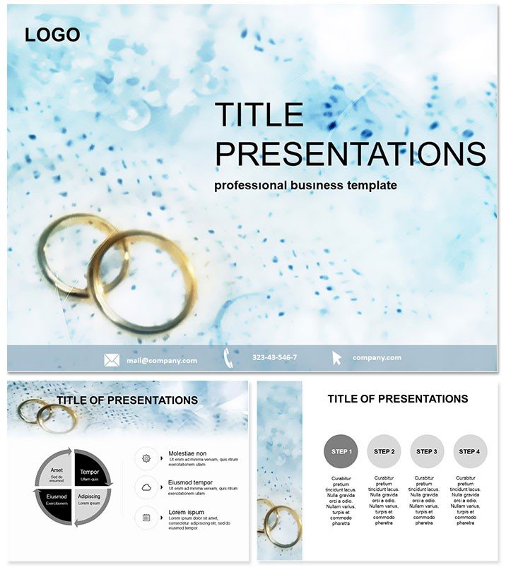 Wedding rings buy PowerPoint templates