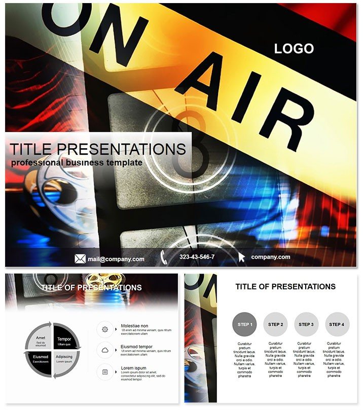 Live Movie PowerPoint Template - Professional Presentation | Download Now
