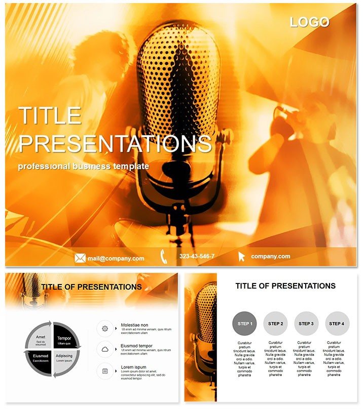 Music Production PowerPoint templates